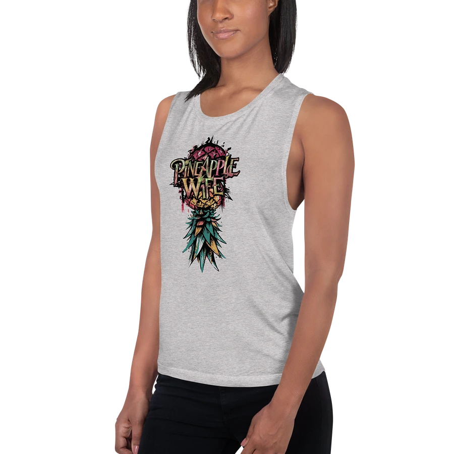Pineapple Wife Urban Pineapple Flowy Muscle Tank product image (50)