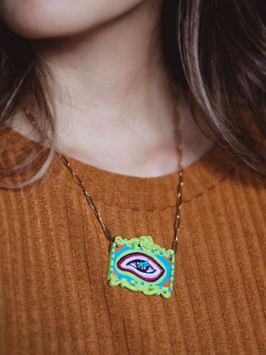 Jojo Collab Dreamy Eye Necklace product image (3)