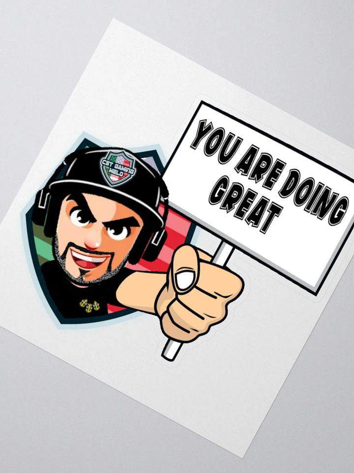 You are doing GREAT sticker product image (2)