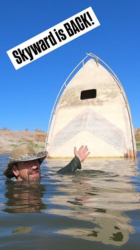 SKYWARD is BACK!! 🛥💧👍

Check out our full video on Skyward Lake Mead's most famous boat wreck on our YouTube channel! Link in...
