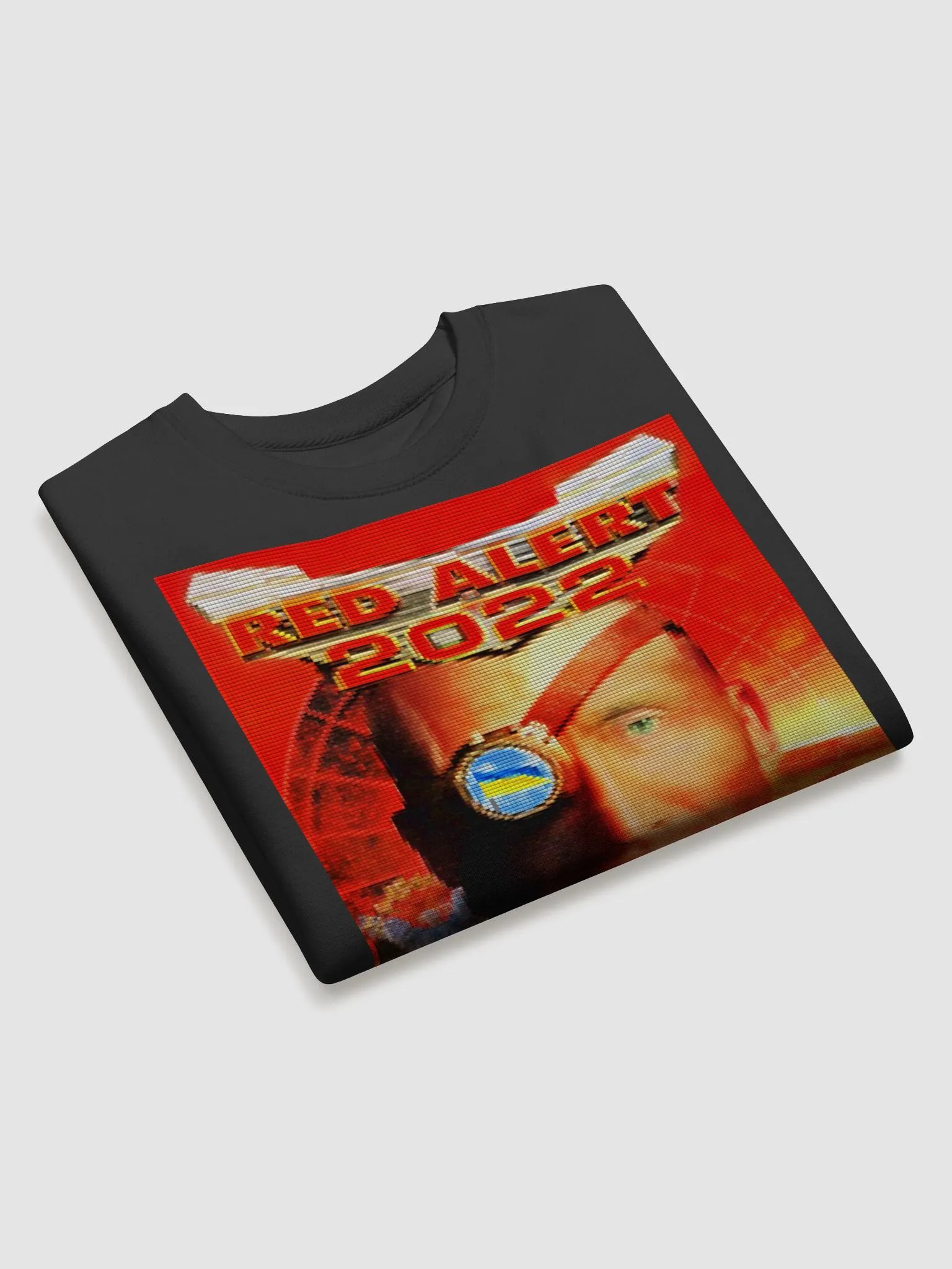 Red Alert 2022 (Putin and Conquer) Cotton Heritage Premium Sweatshirt product image (3)
