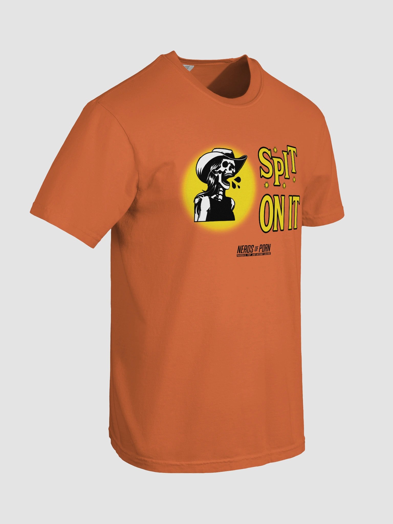 Spit On It Halloween Parody Tee (orange) product image (4)
