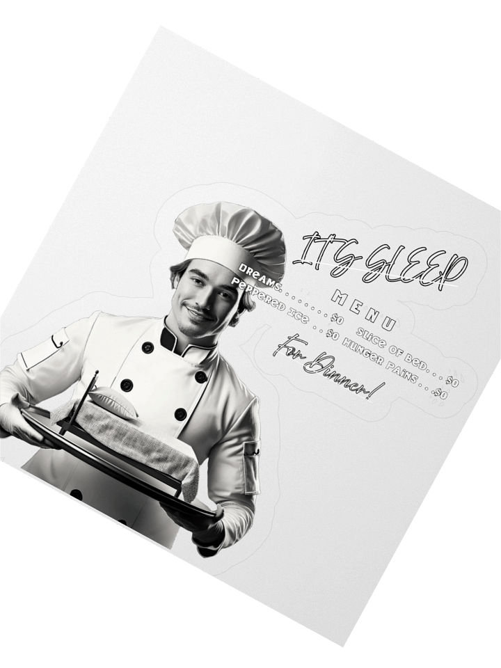 Sleep For Dinner KissCut Sticker product image (5)