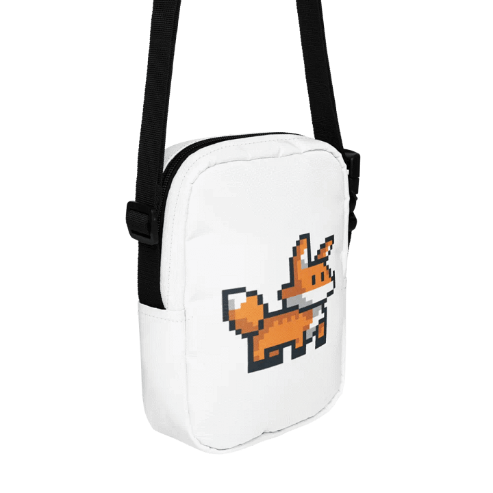 Retro Fox Pixel Utility Crossbody Bag product image (1)