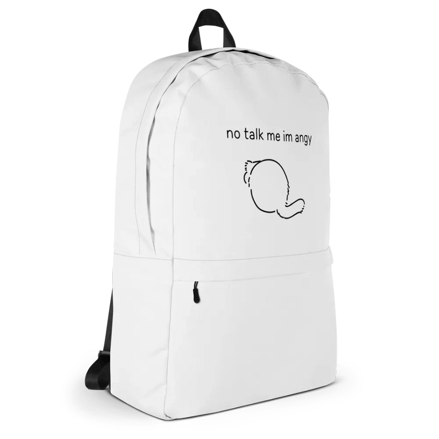 No Talk Manul Angy - Backpack product image (4)