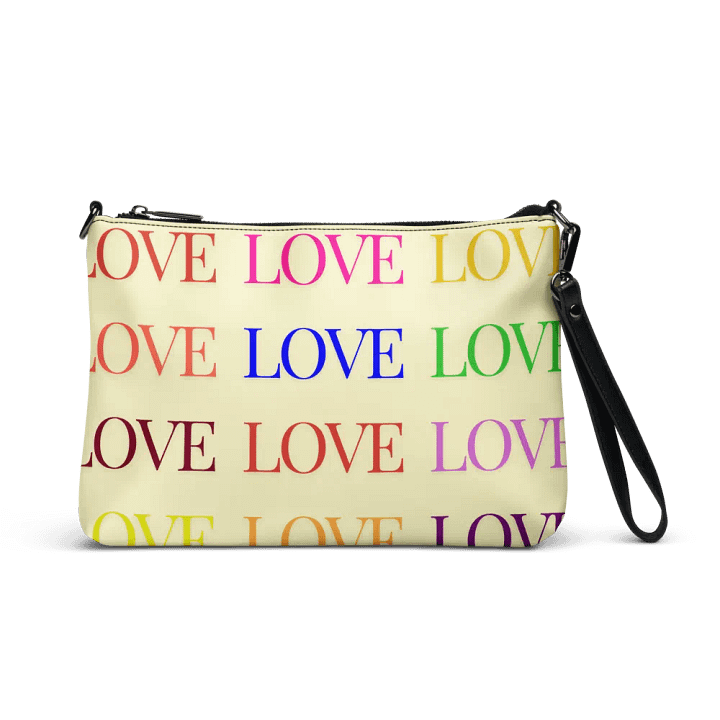 Love Grid All-Over Crossbody Bag product image (1)