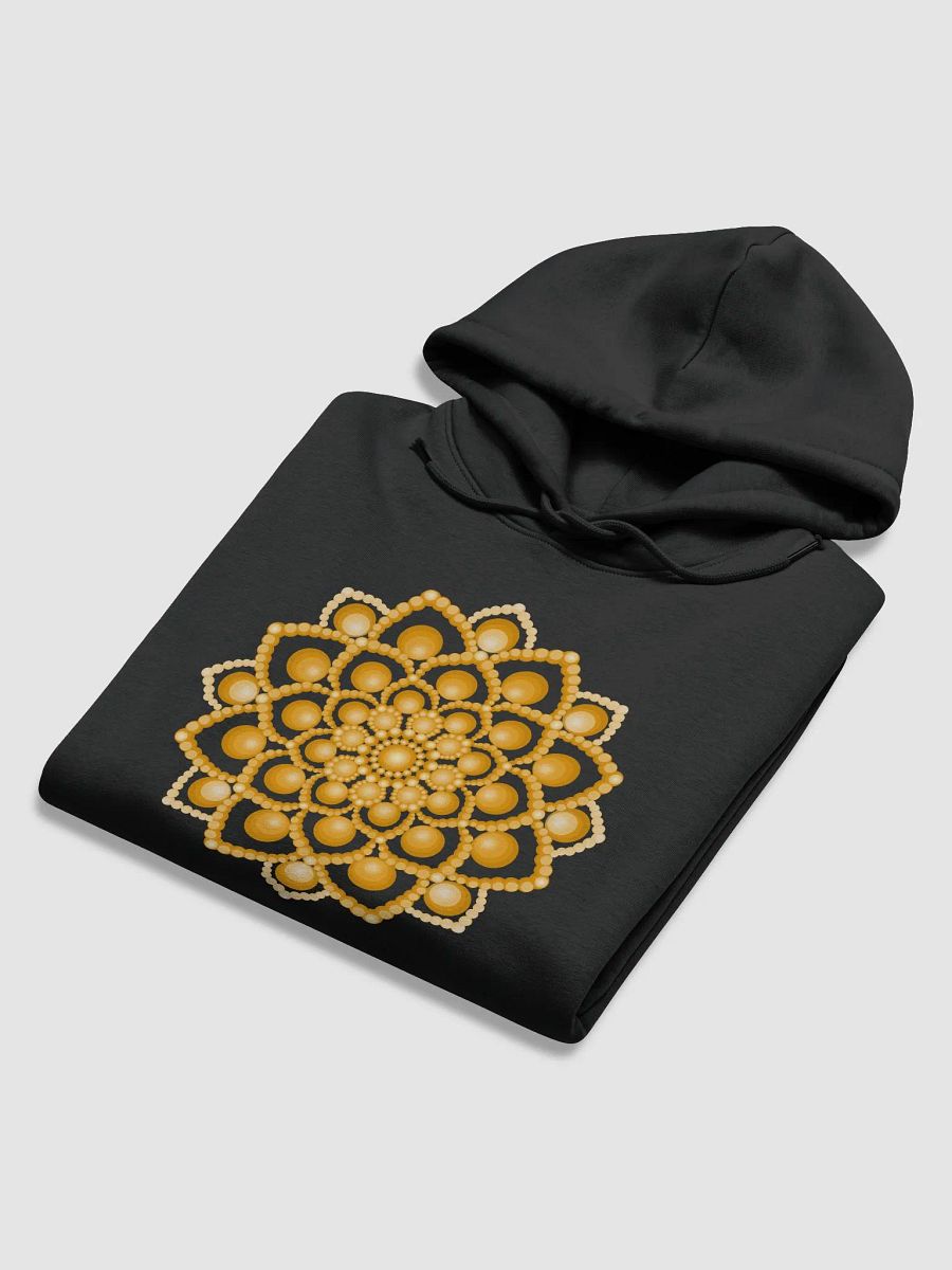 Orange Flower Mandala Eco Hoodie product image (6)