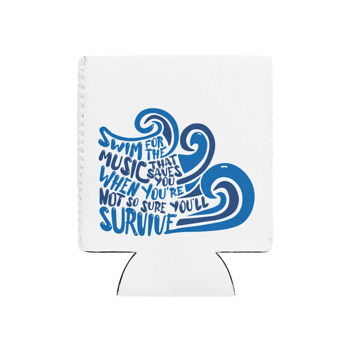 Swim for the Music Coozie | Jack's Mannequin Lyric product image (1)