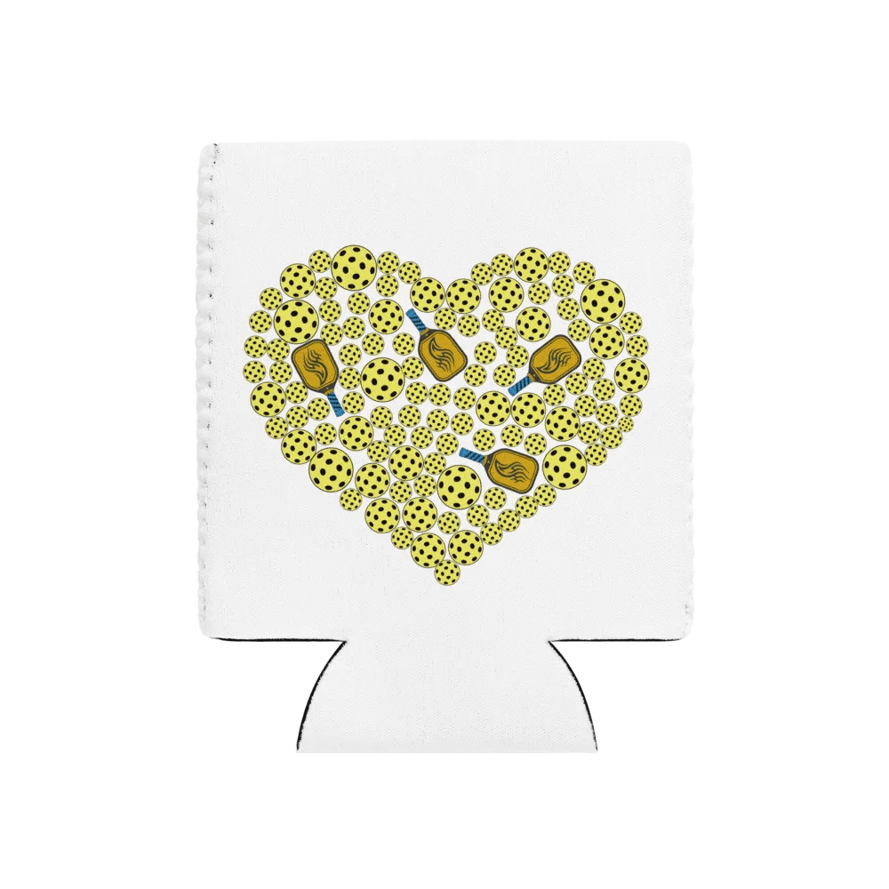 Pure Heart Pickleball Heartfelt Coozie Can Cooler product image (1)