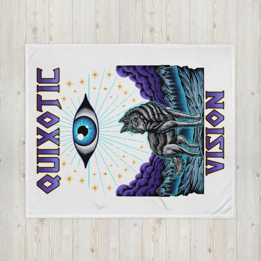 Wolf Sky Throw Blanket product image (6)