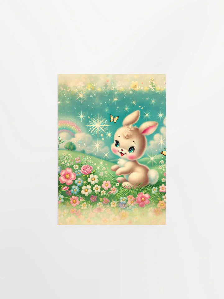 Rainbow Bunny Premium Matte Poster product image (6)