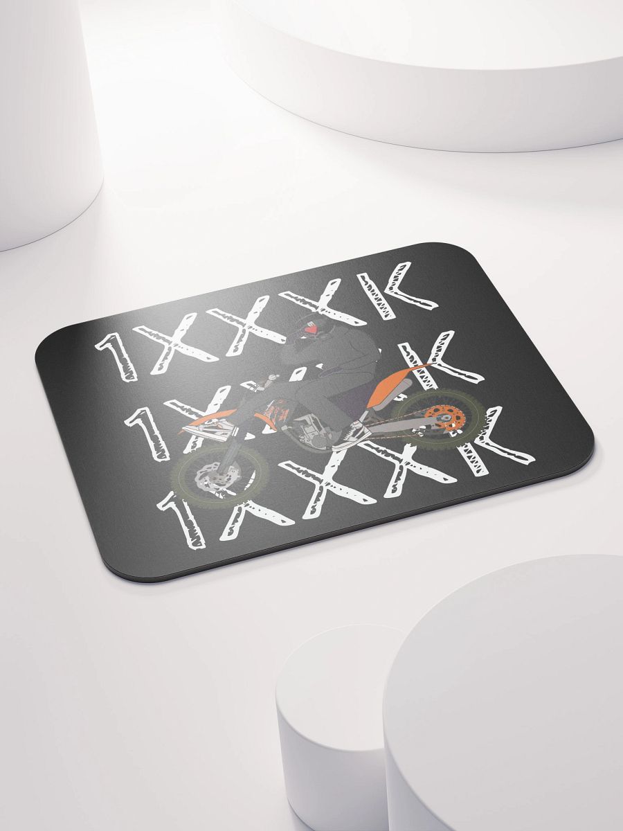 1XXXk w/ Heart-hand | 8.7 x 7.1 in Mousepad product image (4)