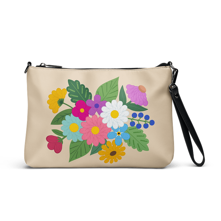 Floral Yarn Crossbody Purse product image (1)