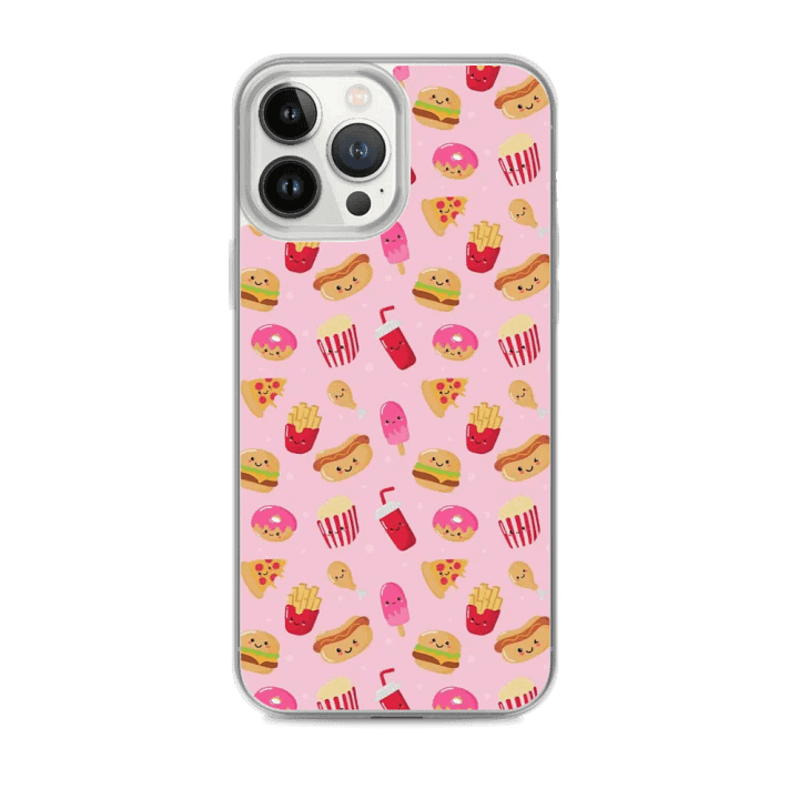 Whimsical Fast Food Fiesta iPhone Case product image (1)