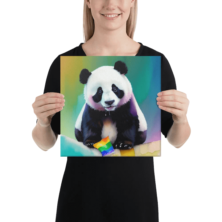 Cute Panda Digital Painting - v2 product image (2)