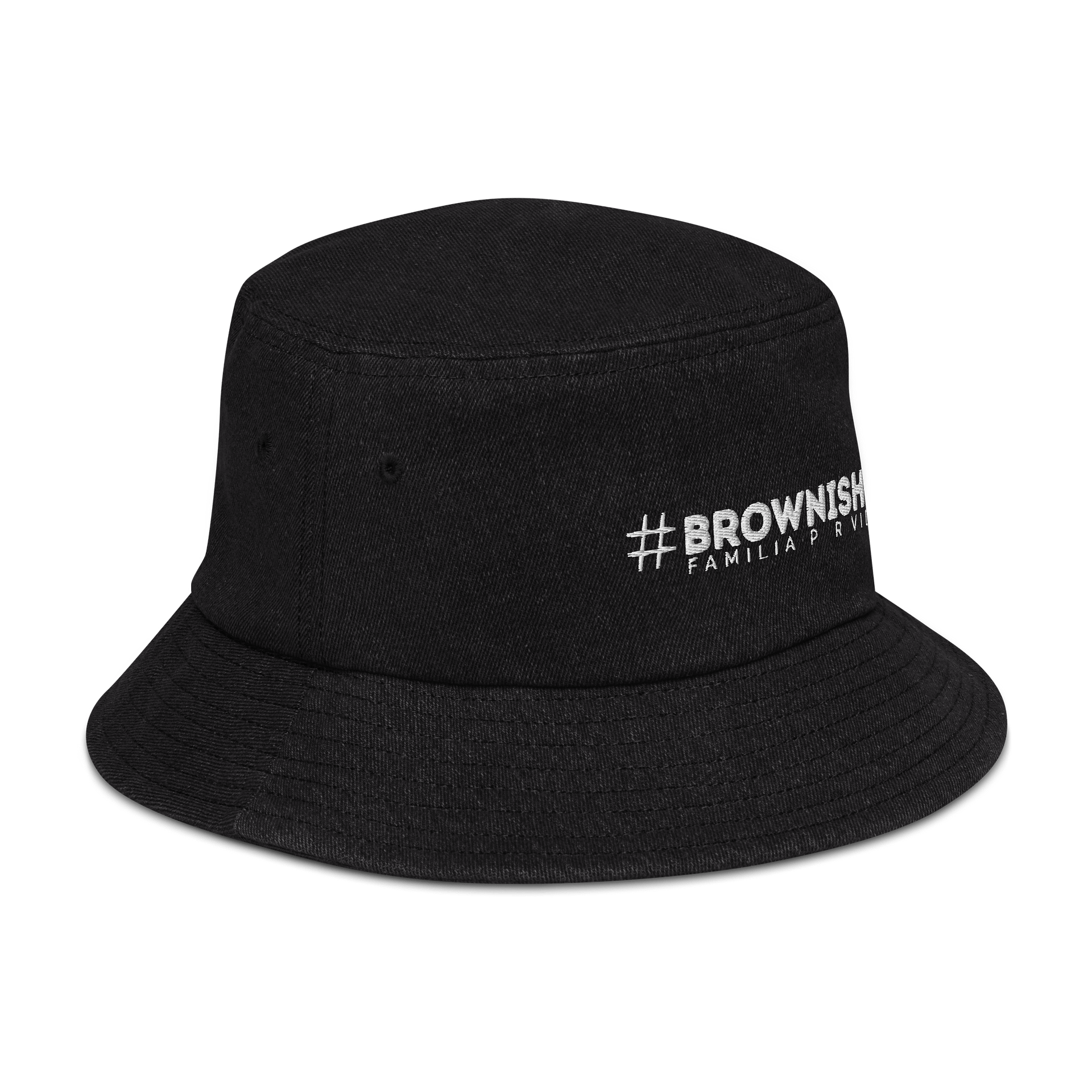 #Brownishh - Bucket Hat (Black) product image (3)