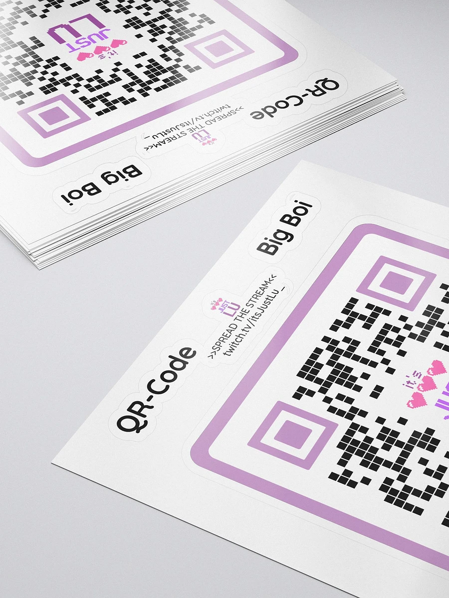 QR-Code Sticker Big Boi product image (5)