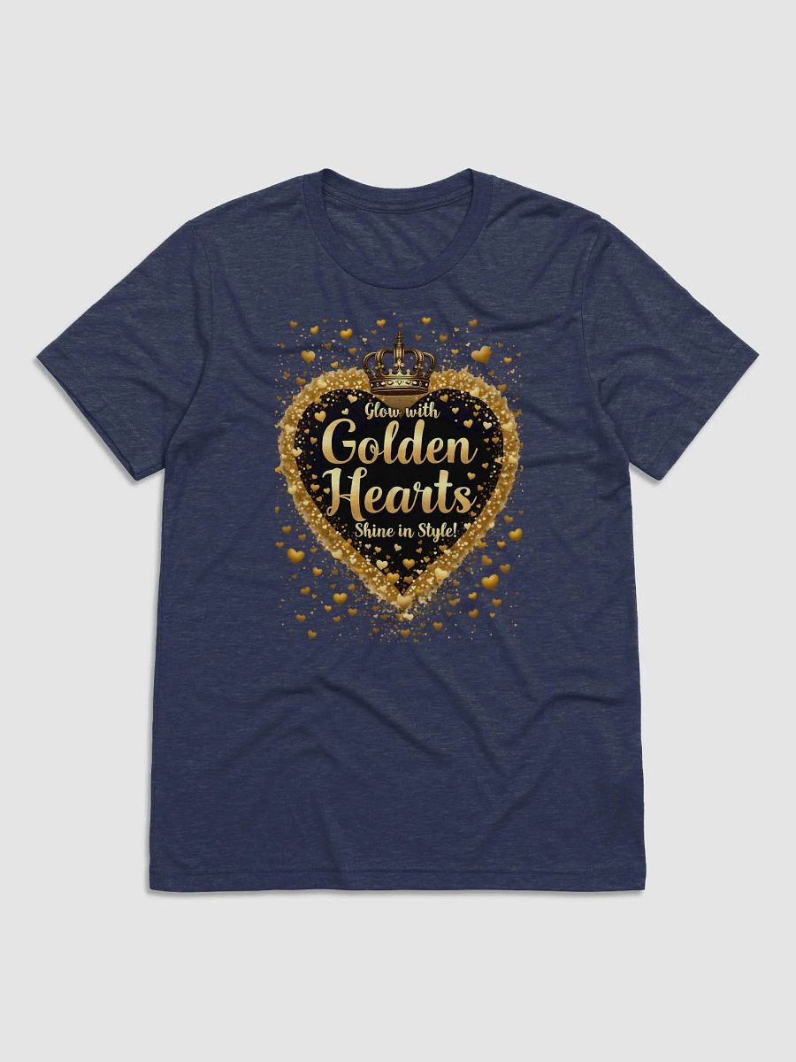 Black History Month Golden Hearts Shine in Style T-Shirt product image (2)