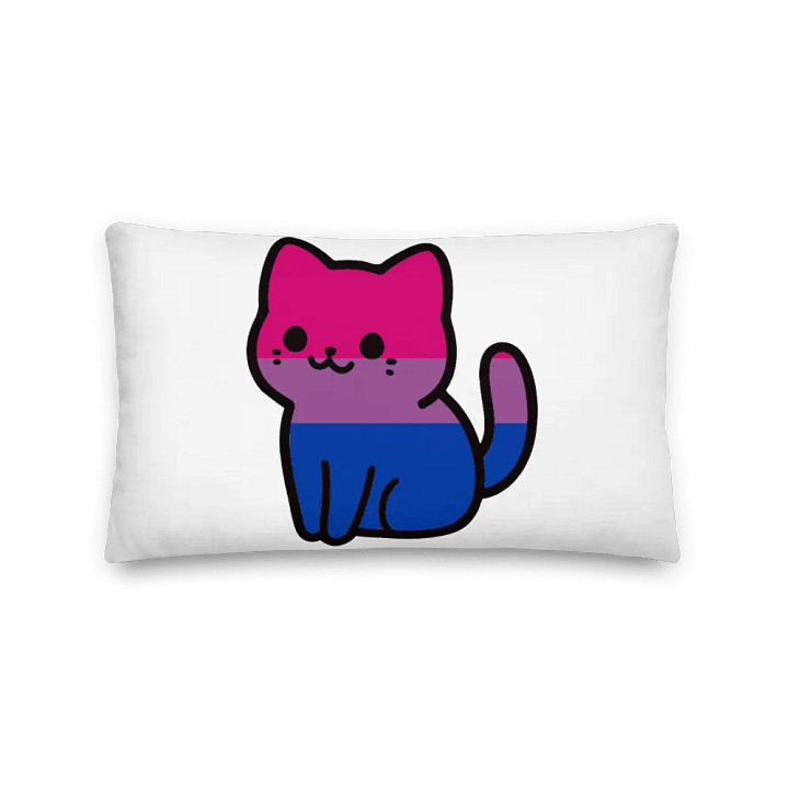 Bisexual Pride Kitty Pillow product image (2)
