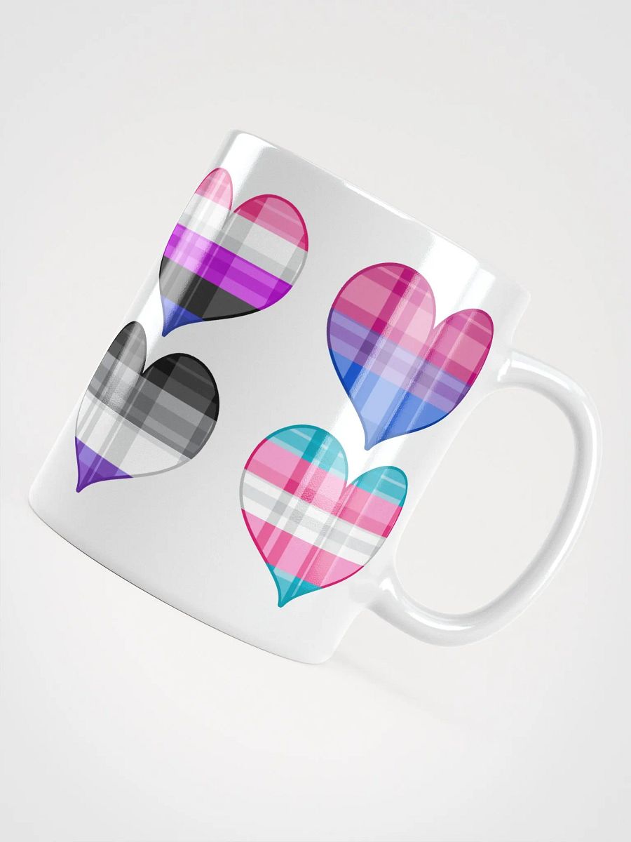 Flannel Heart Mug - All Hearts product image (8)