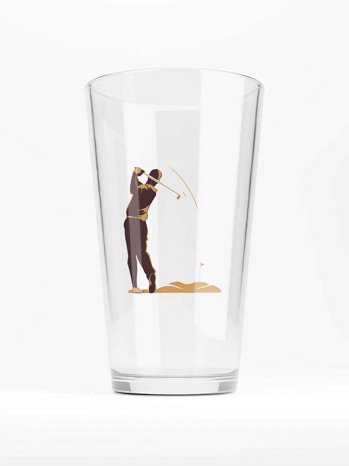 From the Drop Zone Logo Pint Glass product image (1)
