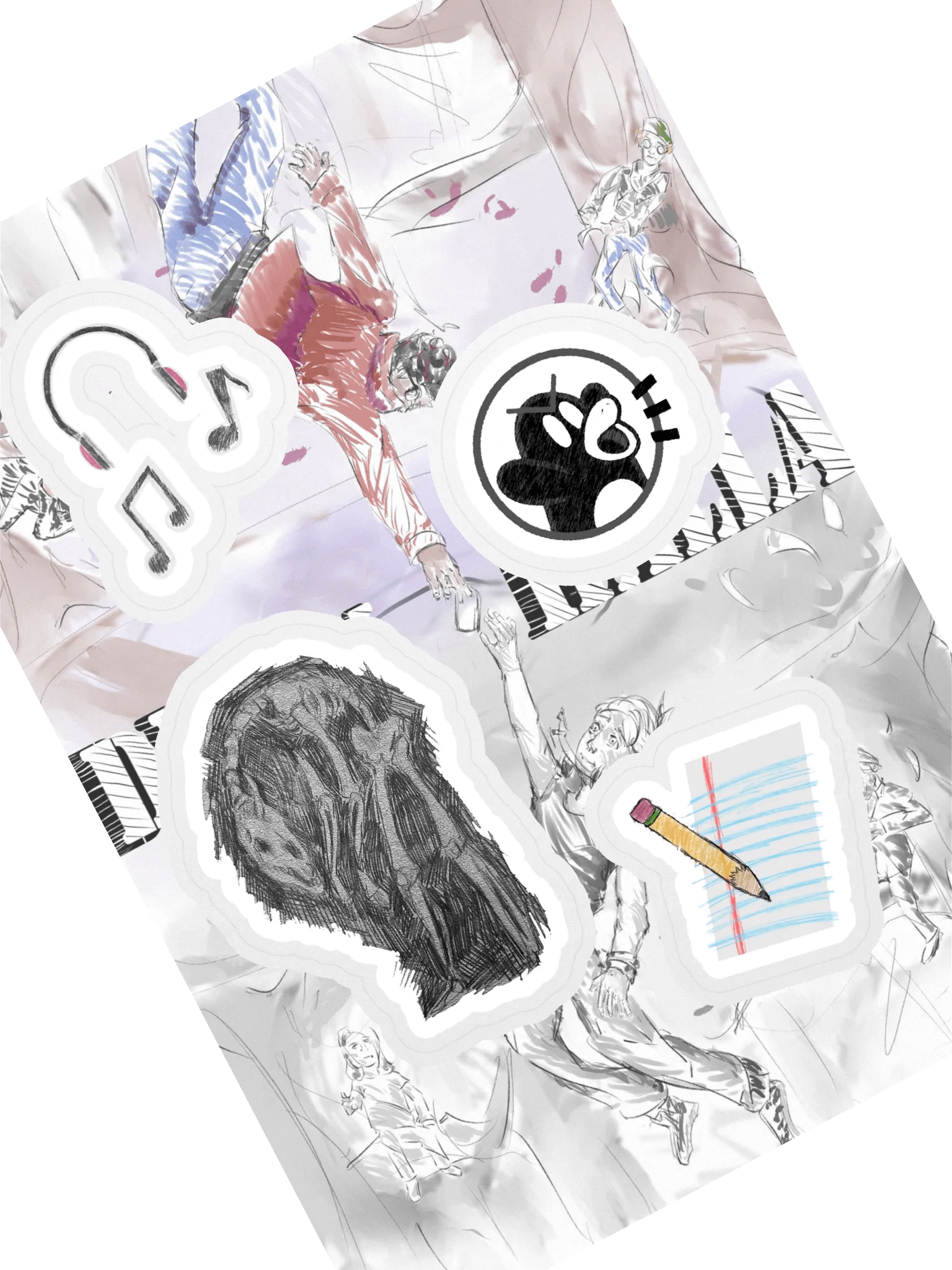 Drawhalla Sticker Sheet product image (1)