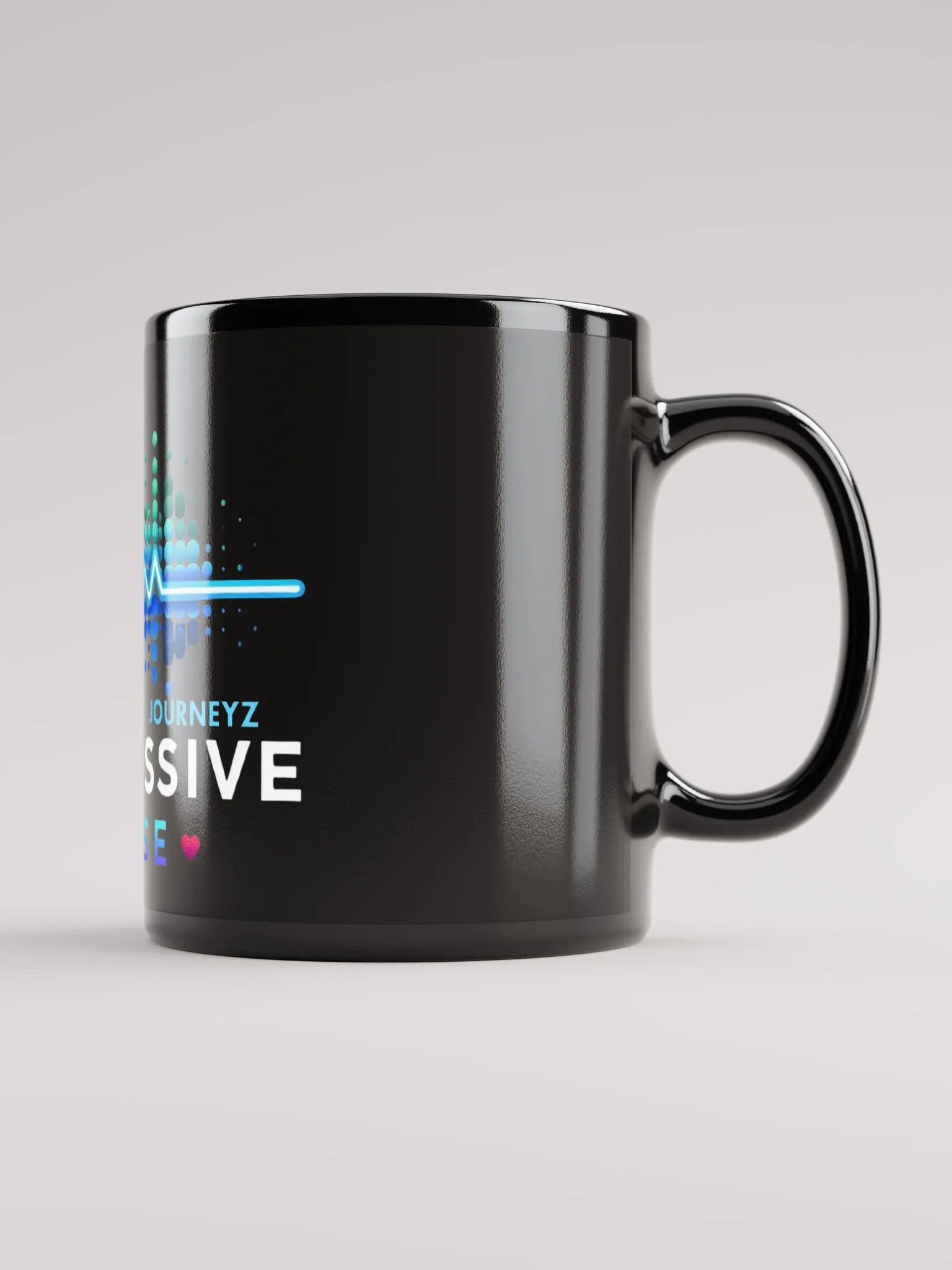 Progressive Pulse Black Mug product image (1)