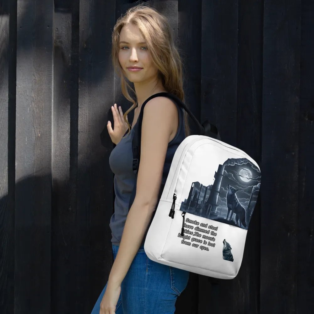 Lunar Lament All-Over Print Backpack product image (2)