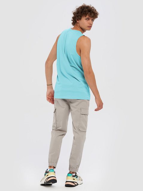 Photo showing Cotton Heritage Men's Premium Tank Top