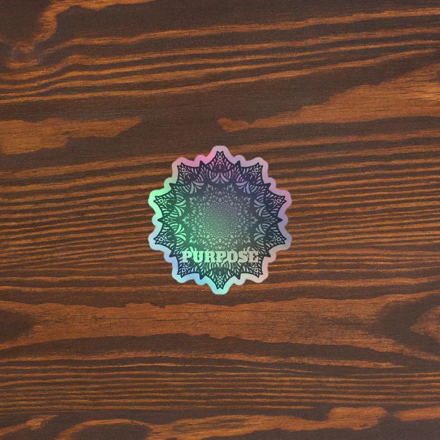 Purpose Mandala Holographic Sticker Set product image (6)