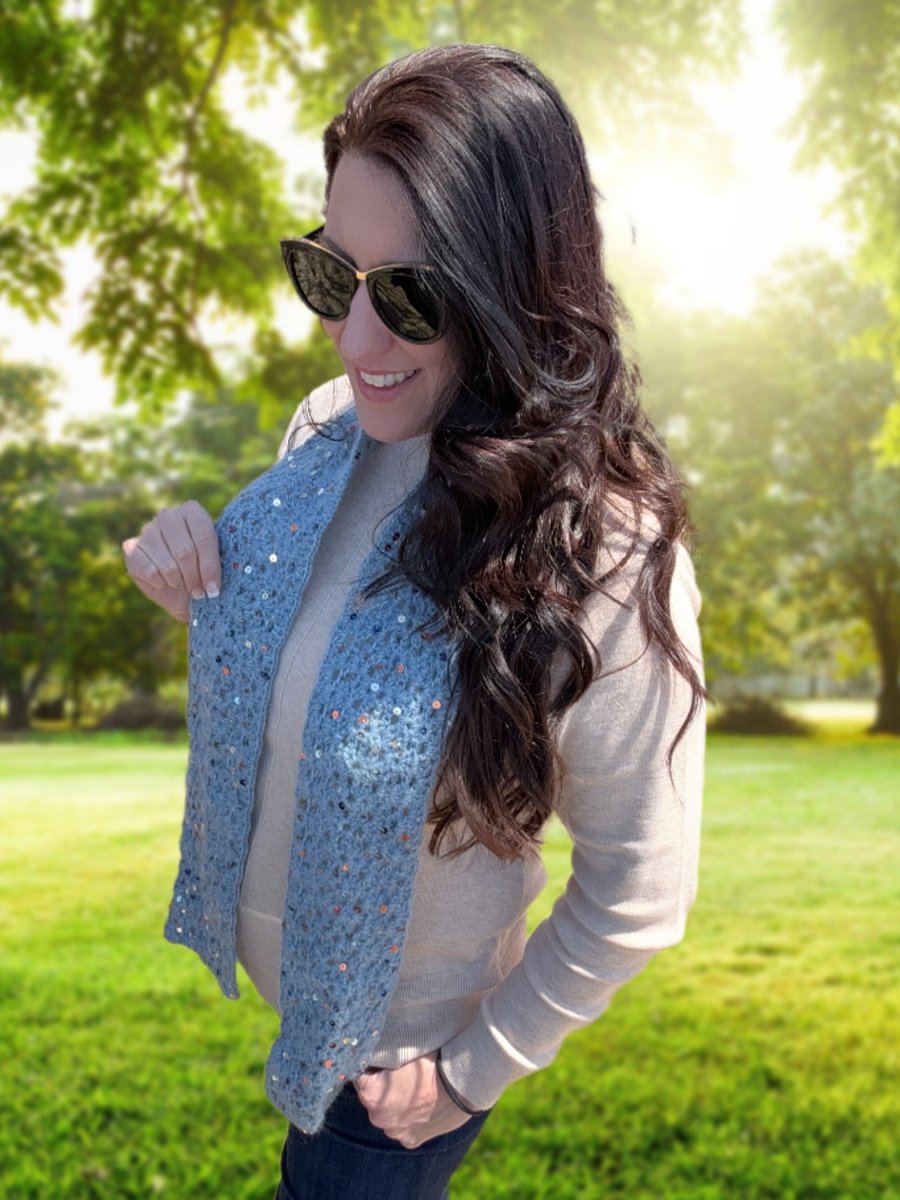 Echo Crochet Scarf product image (6)