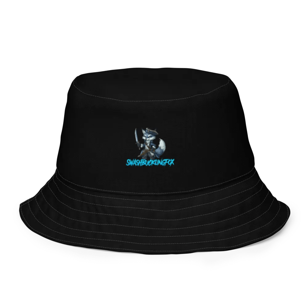 Swashbucklingfox Reversable Bucket Black/Orange product image (1)