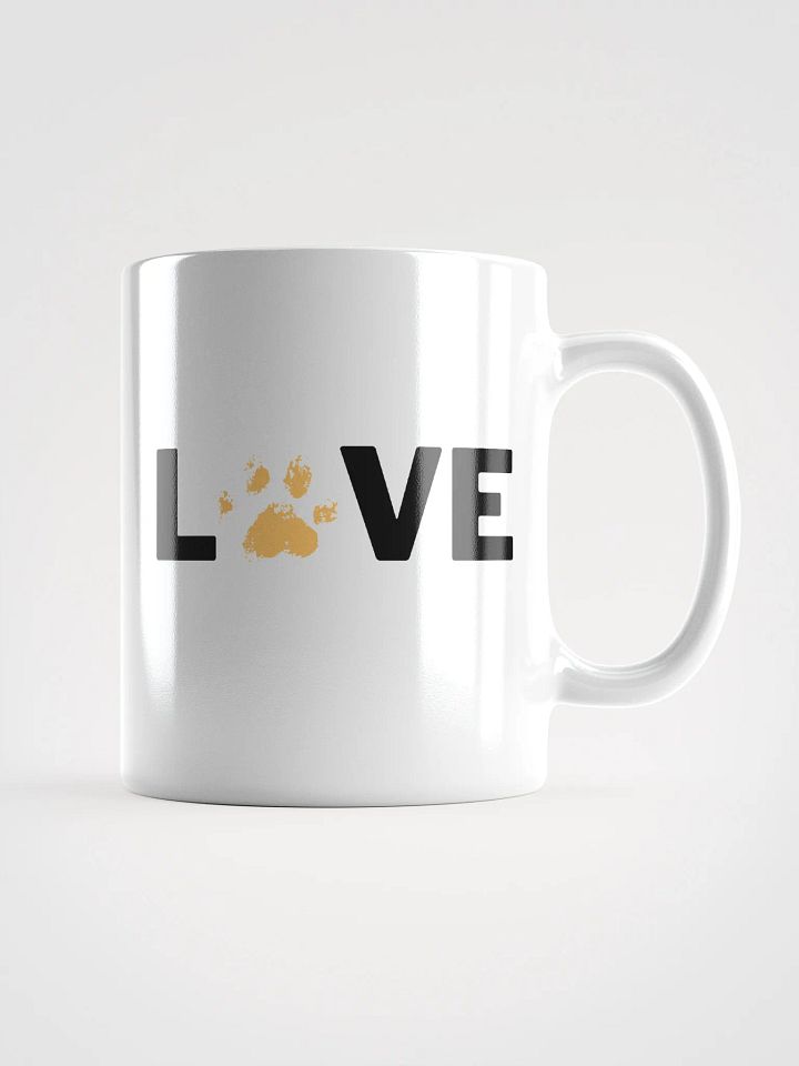 Dog Love Paw Print Mug product image (1)