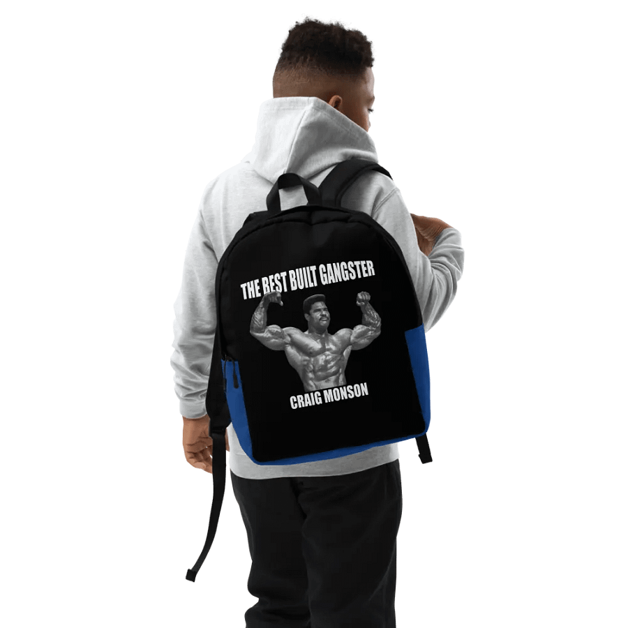 The Best Built Gangster Craig Monson Backpack product image (7)