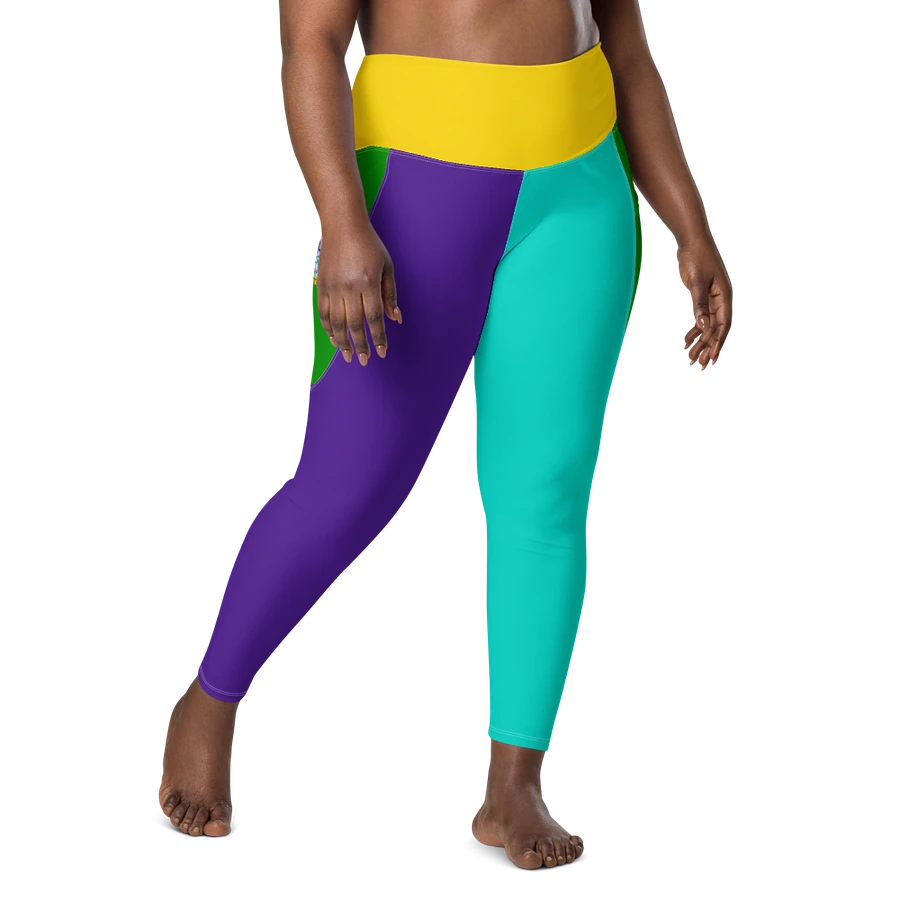 School of Chaos Colourblock Leggings product image (45)