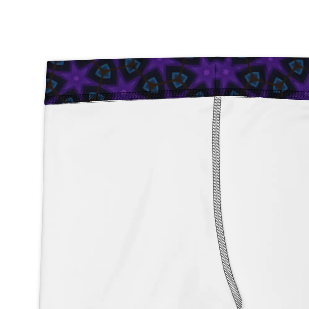 Celestial Geo Star Women's Leggings – Purple & Blue Modern Design product image (7)