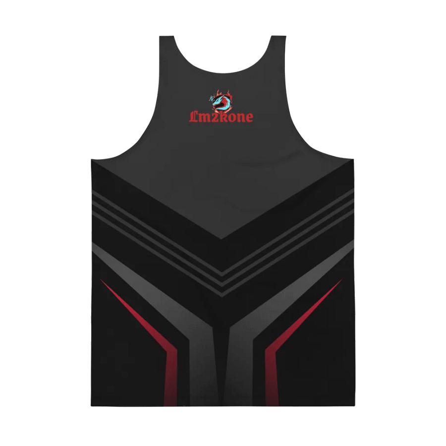 LM2Kone red - Customizable Tank Top - 5% elastane product image (5)