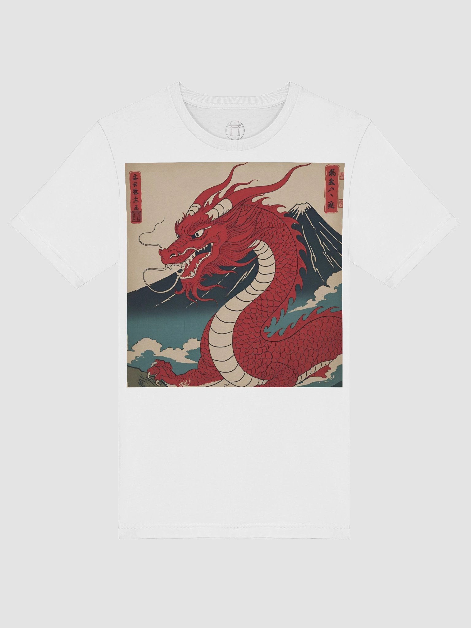 Ryoshin - Shuten-dōji (Crimson Dragon), Ancient Ryū Collection, T-Shirt, Front Design product image (7)