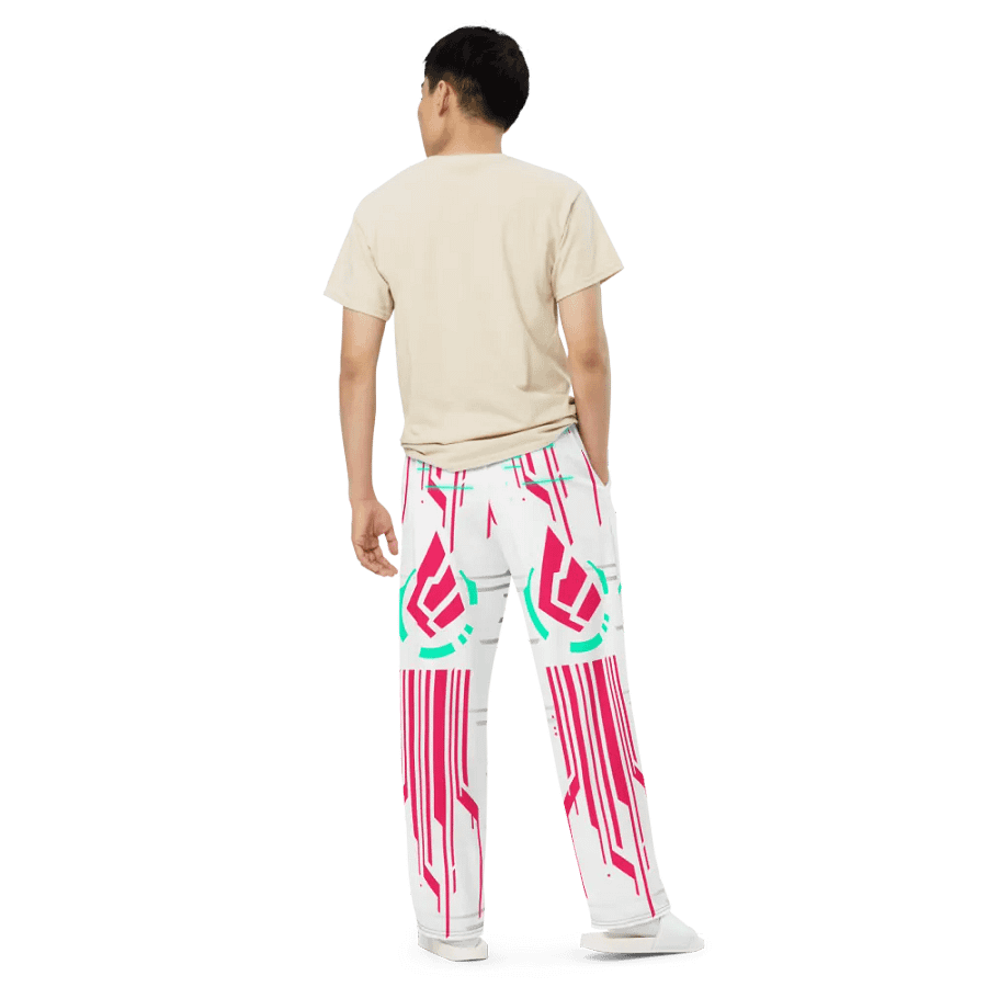 Cyberia Unisex Wide-Leg Pants product image (5)