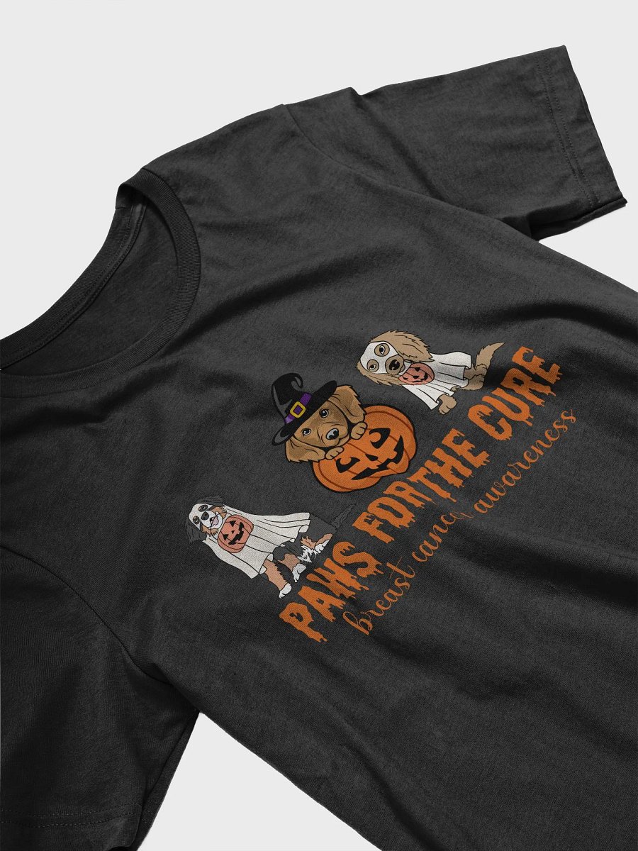Paws for The Cure Funny Halloween T-Shirt product image (3)