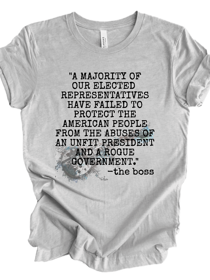 Unfit President Rogue Government Shirt product image (9)