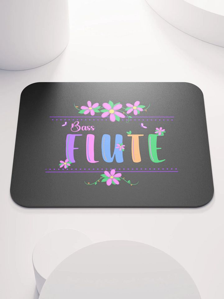 Floral Flute Bass Mouse Pad product image (2)