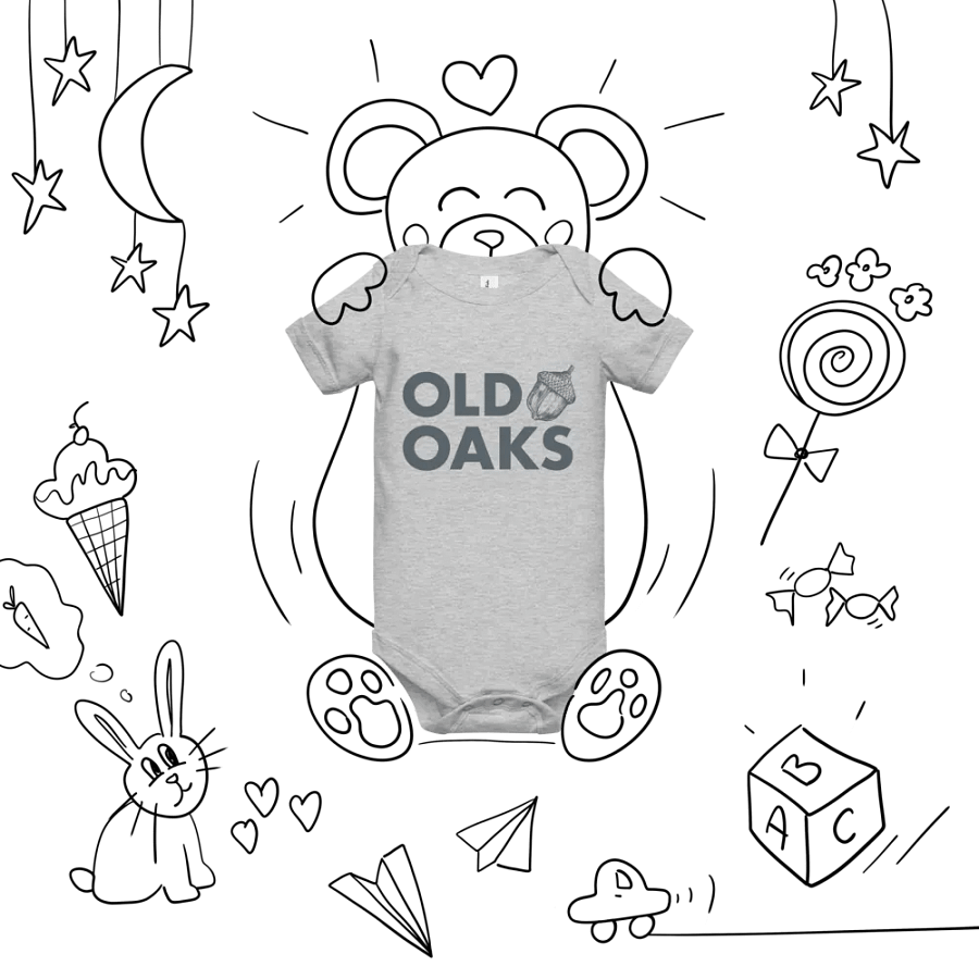 Old Oaks Baby Short Sleeve One Piece product image (7)