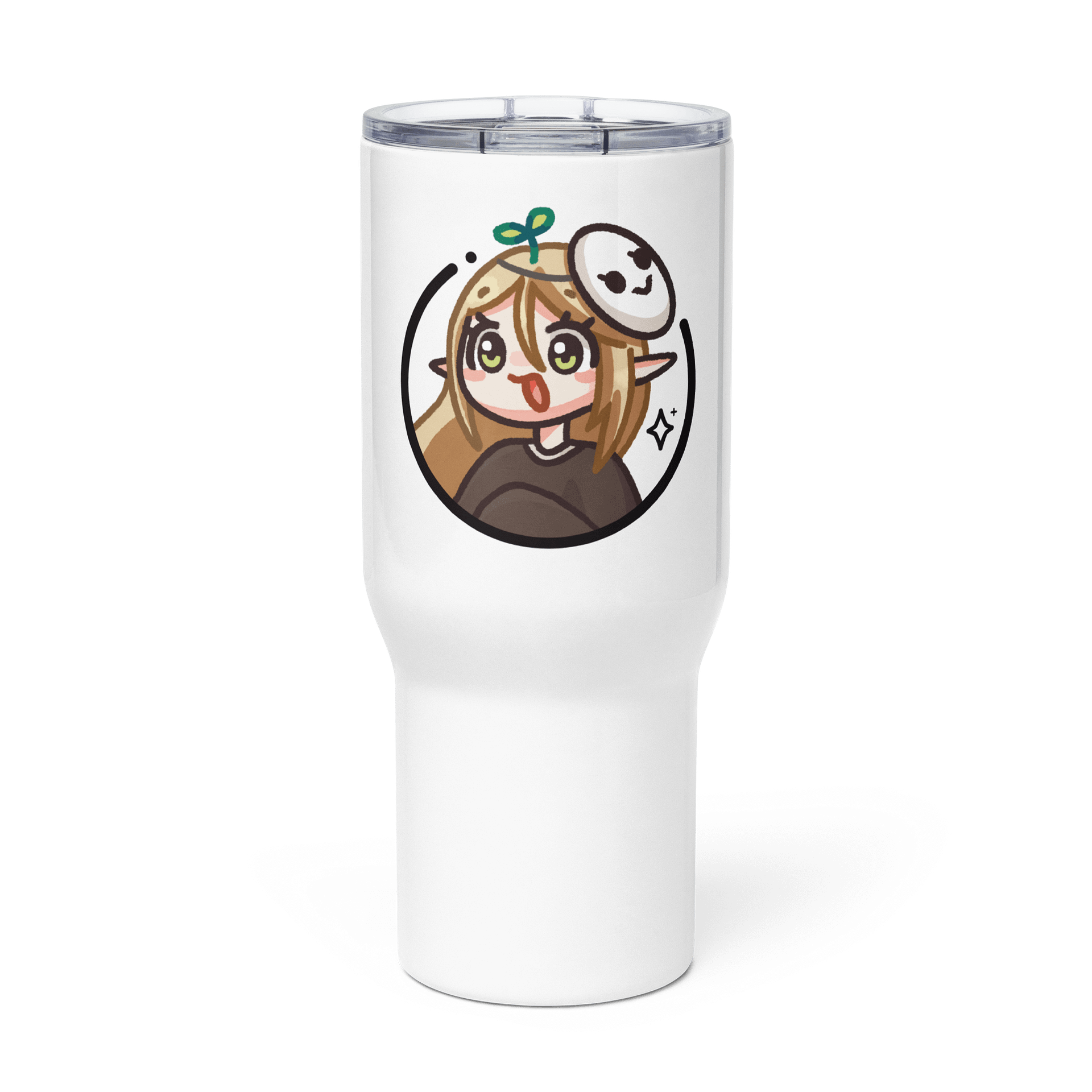 Mug de voyage avec poignée Rethaly product image (1)
