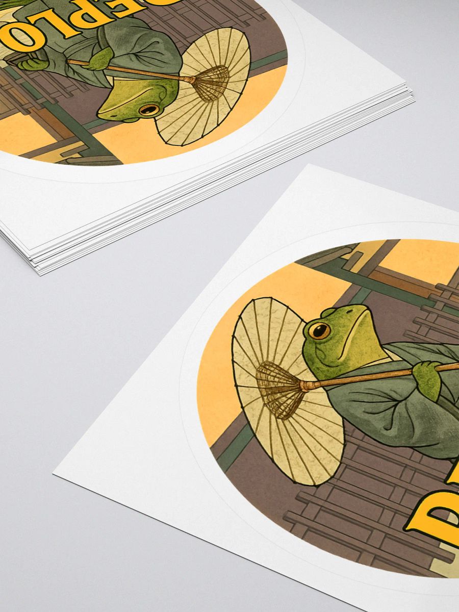Replo Edo Frog Sticker product image (10)