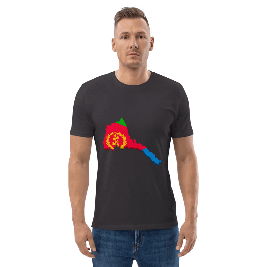 Eritrea Emblematic Map Organic Tee product image (136)
