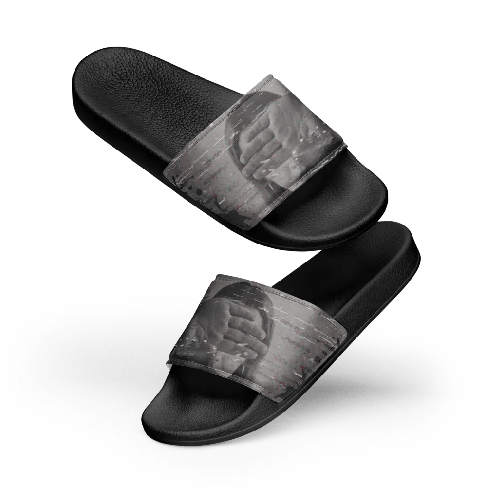 Medusa Glitch Men's Slides product image (11)