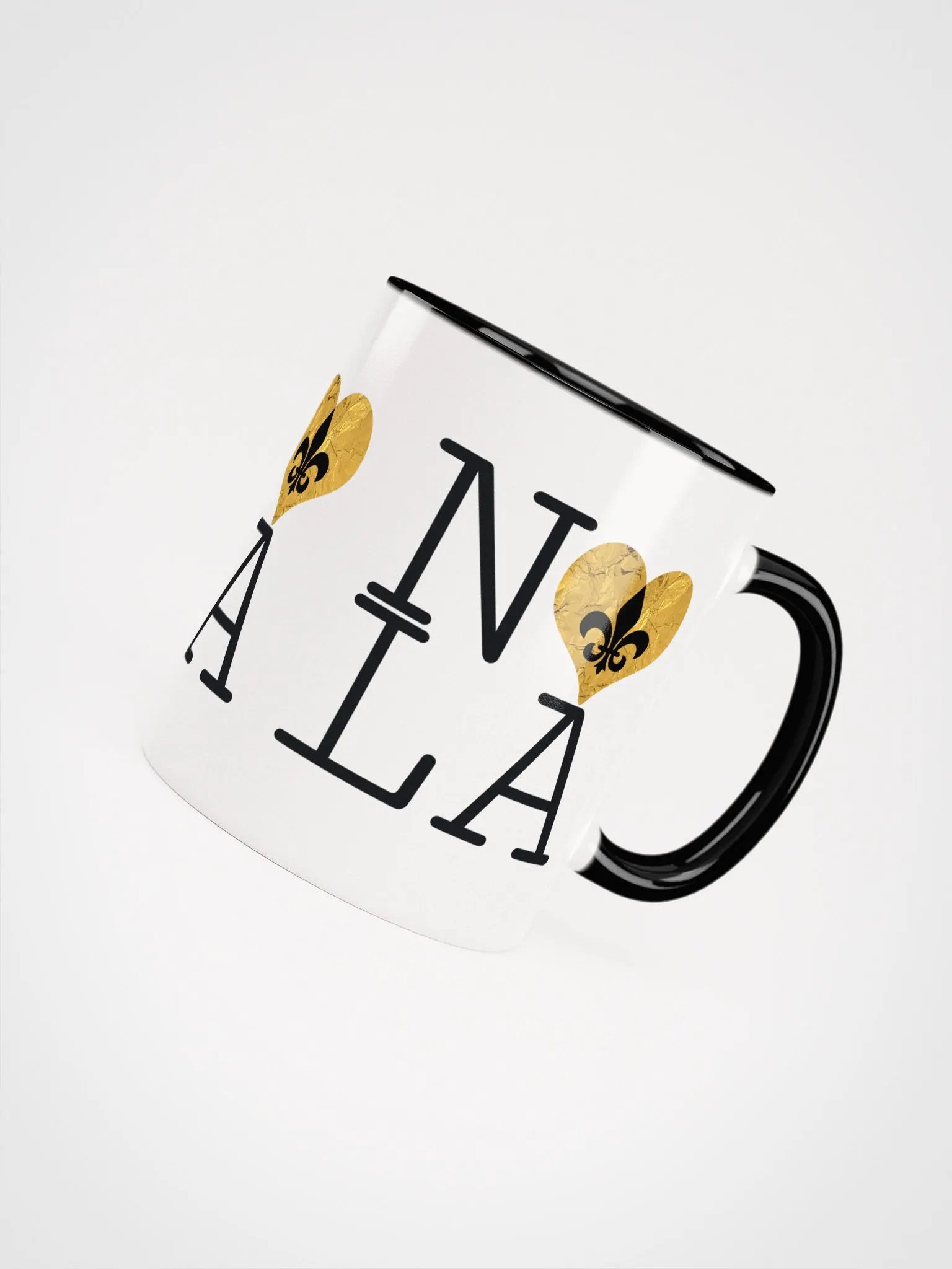 I LOVE NOLA **BIGSHOT COLOR MUG** (GOLD WRAP) product image (4)