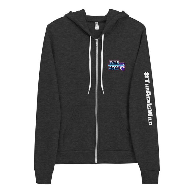Wild Aces #TheAceIsWild Unisex Zip Hoodie product image (1)