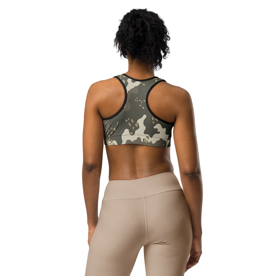 Camouflage Chic Sports Bra product image (4)